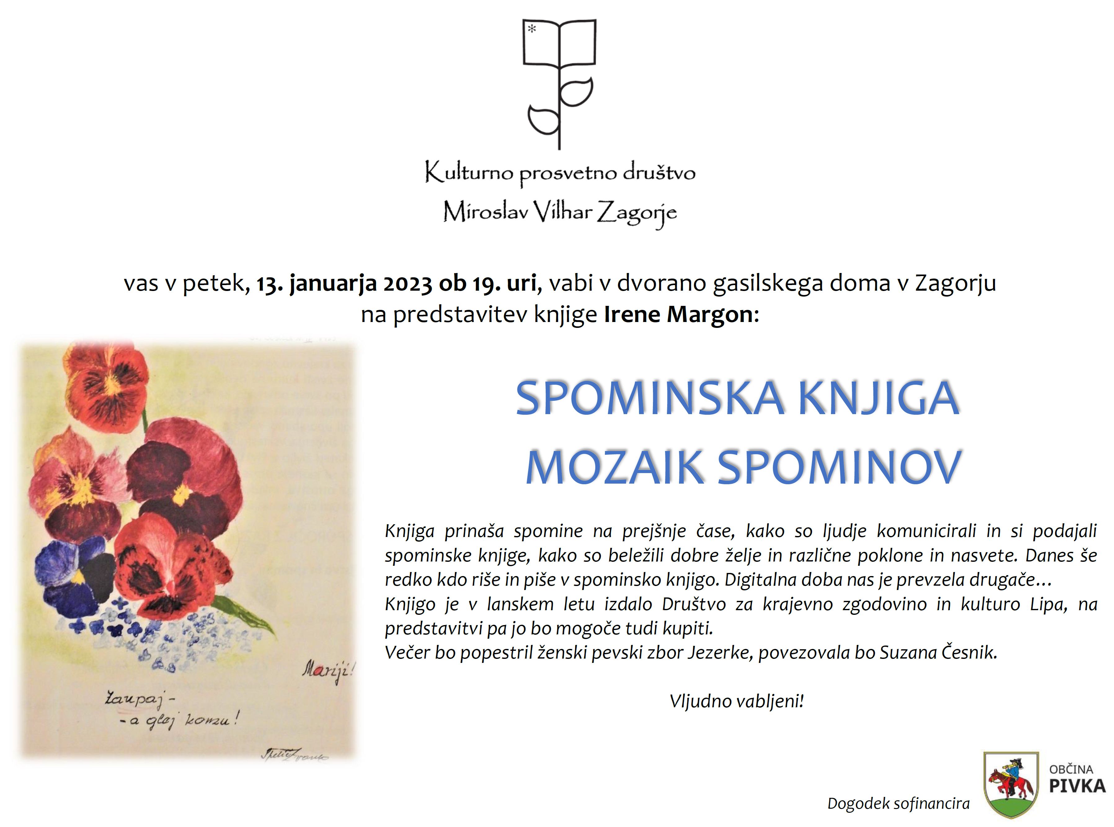 Spominska knjižica_vabilo